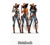 Juneteenth Cowgirl Western Rodeo Melanin Black History Texas Composition Notebook: 110 College Ruled Pages | 6 x 9 inch| Journal for Children, Kids, Girls, Teens And Women