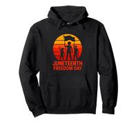Juneteenth Día de la Libertad Mes de la Historia Afroamericana Sudadera con Capucha