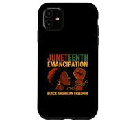 Juneteenth Emancipation Celebration Day- Fiesta Libre Carcasa para iPhone 11