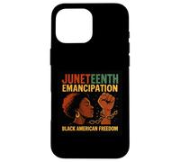 Juneteenth Emancipation Celebration Day- Fiesta Libre Carcasa para iPhone 16 Pro Max