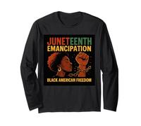 Juneteenth Emancipation Celebration Day- Fiesta Libre Manga Larga