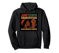 Juneteenth Emancipation Celebration Day- Fiesta Libre Sudadera con Capucha