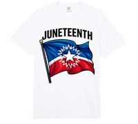 Juneteenth Flag Freedom Day Celebration Comfort Colors Adult Heavyweight T-Shirt