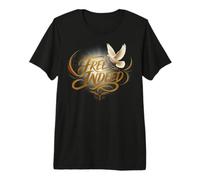 Juneteenth Free Indeed Dove Broken Chain Camiseta Premium