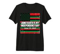 Juneteenth Freedom Day 1865 Celebration Camiseta Premium