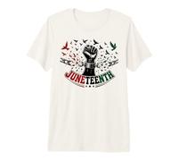Juneteenth Freedom Day Emancipation Fist Camiseta Premium