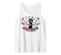 Juneteenth Freedom Day Emancipation Fist Camiseta sin Mangas