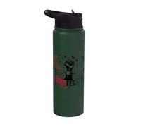 Juneteenth Freedom Day Emancipation Fist Stainless Steel Insulated Water Bottle