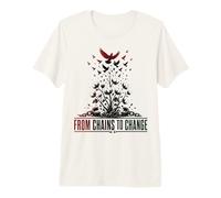 Juneteenth Freedom Day from Chains to Change Camiseta Premium