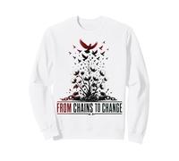 Juneteenth Freedom Day from Chains to Change Sudadera