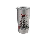 Juneteenth Freedom Day From Chains to Change Vaso térmico de acero inoxidable de doble pared