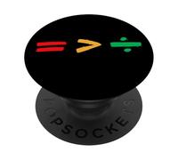 Juneteenth Igualdad Mayor Que la División Igualdad de PopSockets PopGrip Adhesivo