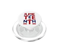 Juneteenth Is My Independence Day 1865 4 de Julio 4 Bandera de Estados Unidos PopSockets PopGrip para MagSafe