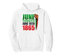 Juneteenth Junio Adolescente 19 de Junio de 1865 Black History Freedom Sudadera con Capucha