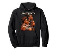 Juneteenth Mujeres Nuestra historia importa Reina de la hermandad negra Sudadera con Capucha