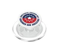Juneteenth Recuerda a Nuestros antepasados PopSockets PopGrip para MagSafe