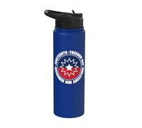 Juneteenth Recuerda a nuestros antepasados Stainless Steel Insulated Water Bottle
