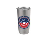 Juneteenth Recuerda a nuestros antepasados Vaso térmico de acero inoxidable de doble pared