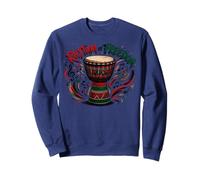 Juneteenth Rhythm of Freedom Djembe Drum Music Sudadera