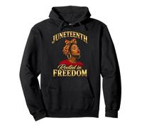 Juneteenth Rooted In Freedom Black Women Sudadera con Capucha