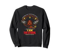 Juneteenth She Whispered I Am The Storm Women's Black History Sudadera