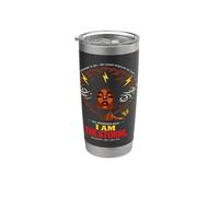 Juneteenth She Whispered I Am The Storm Women's Black History Vaso térmico de acero inoxidable de doble pared
