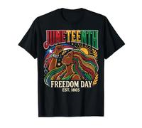 Juneteenth Women Black History Freedom 1865 June 19th Camiseta