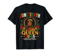 Juneteenth Women Black History Freedom 1865 June 19th Camiseta