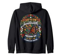 Juneteenth Women June 19 1865 Freedom Day Black History Sudadera con Capucha