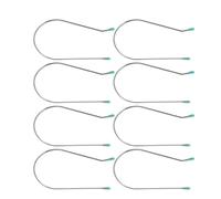 Junfamilee Juego de 8 clips de repuesto para rizador caliente, clips de rodillo caliente, clips de rodillo caliente, pasadores de seguridad para rodillos calientes de 2 pulgadas, herramientas de