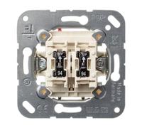 Jung 505U5 - Mecanismo doble interruptor con luminaria 10ax/250v