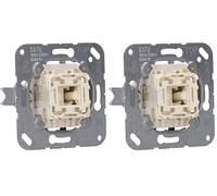 JUNG 507U Mecanismo Interruptor 10 AX / 250 V, Cruce (Paquete de 2)
