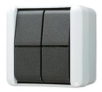 JG 805 W - INTERRUPTOR DE SERIE, 10 AX 250 VAC