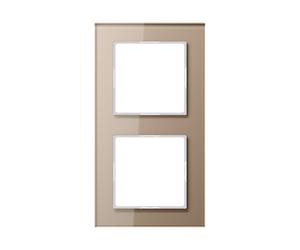 Jung A-Creation Marco Doble De Vidrio Tapa Champagne - AC582GLCH