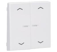 Jung A102KO5PWW Serie A - Balancín para interruptor de serie (duroplast), color blanco alpino