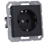 Jung A1520BFKIANM - Base enchufe schuko protección niños a500 antracita