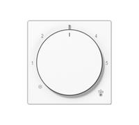 Jung a1749bfww placa de pared y cubierta de interruptor blanco