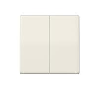 Jung ABAS591-5 - Tecla para mecanismo doble placa central blanco marfil