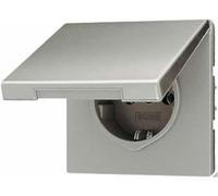 JUNG AL 1520 KIKL Tipo F Aluminio caja de tomacorriente - Caja registradora