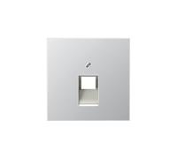 JUNG AL2969-1UA Placa Central, Acabados Metálicos, Aluminio