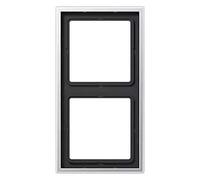 Marco doble 81x152mm serie LS990 JUNG AL2982 Aluminio