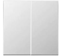 Tecla doble serie LS990 JUNG AL2995 Aluminio