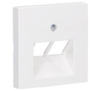 Jung as500 - Placa central as500 1 toma telefono 2x8 polos blanco alpino