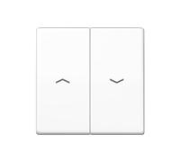Jung as500 - Tecla para interruptor pulsador persiana placa central blanco