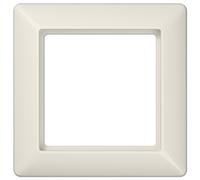 JUNG AS581 Marco, Duroplástico Brillante, Blanco Marfil, Simple, 80.5 x 80.5mm
