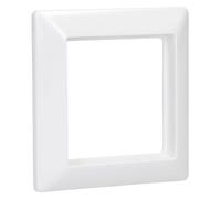 JUNG AS581WW Macro, Duroplástico, Resistente al Rayado, Brillante Blanco Alpino, Simple, 80.5 X 80.5mm
