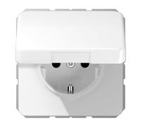JUNG CD 1520 BFKL WW Tipo F Blanco caja de tomacorriente - Caja registradora