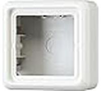 Jung cd500 - caja simple superficie 81x81x35mm blanco alpino