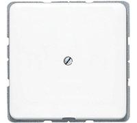 Jung cd500 - Tapa con salida cable/caja conexión telefono negro