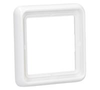 Jung Marco CD581WW, duroplástico resistente al rayado, blanco alpino, simple, 81 x 81 mm